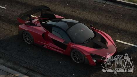 McLaren Senna Black Red pour GTA San Andreas