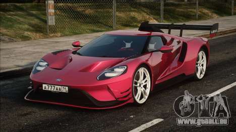 Ford GT 2017 RED für GTA San Andreas