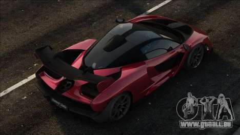 McLaren Senna Black Red pour GTA San Andreas