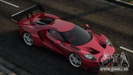 Ford GT 2017 RED für GTA San Andreas