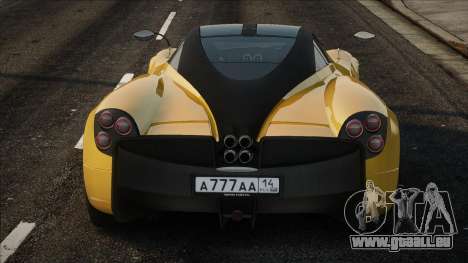 Pagani Huayra Yellow für GTA San Andreas