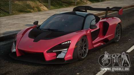 McLaren Senna Black Red pour GTA San Andreas