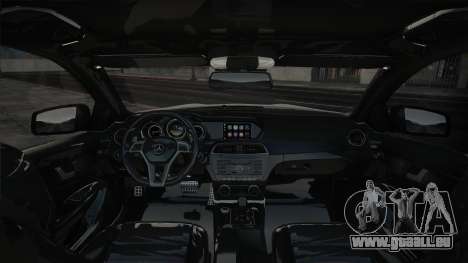 Mercedes-Benz C63 AMG White für GTA San Andreas