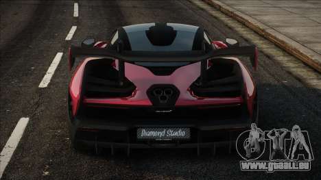McLaren Senna Black Red pour GTA San Andreas