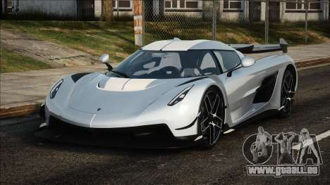 Koenigsegg Jesko Grey für GTA San Andreas