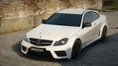 Mercedes-Benz C63 AMG White pour GTA San Andreas