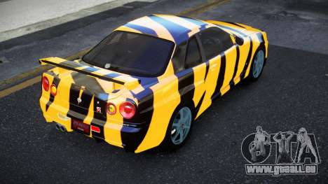 Nissan Skyline R34 Jashra S14 für GTA 4