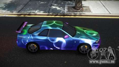 Nissan Skyline R34 Olasin S3 für GTA 4