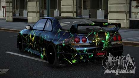 Nissan Skyline R33 GT-R Baslly S11 pour GTA 4