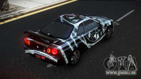 Nissan Skyline R34 Olasin S11 für GTA 4