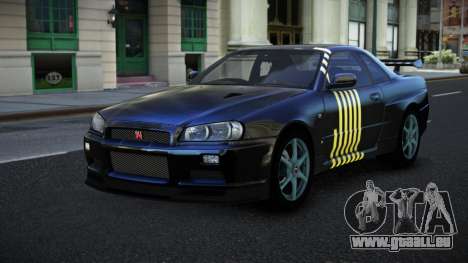 Nissan Skyline R34 Jashra S2 pour GTA 4