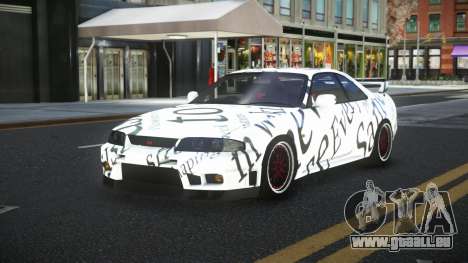 Nissan Skyline R33 Chriley S11 pour GTA 4