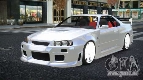 Nissan Skyline R34 Fahilol pour GTA 4