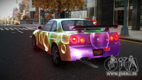 Nissan Skyline R34 Olasin S3 für GTA 4