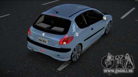 Peugeot 206 Zevhari für GTA 4