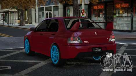Mitsubishi Lancer Evolution IX Doqmecuse pour GTA 4