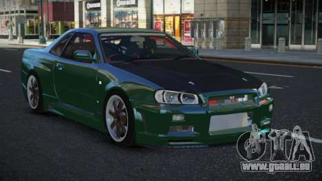 Nissan Skyline R34 Nudtap pour GTA 4