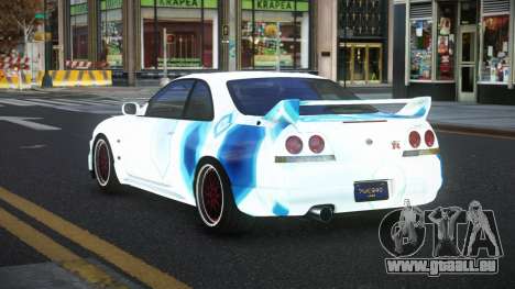 Nissan Skyline R33 Chriley S8 pour GTA 4