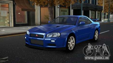 Nissan Skyline R34 Olasin für GTA 4
