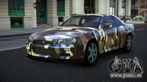 Nissan Skyline R34 Jashra S7 für GTA 4
