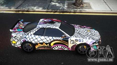Nissan Skyline R34 Olasin S8 für GTA 4