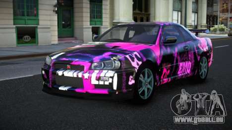 Nissan Skyline R34 Jashra S13 für GTA 4