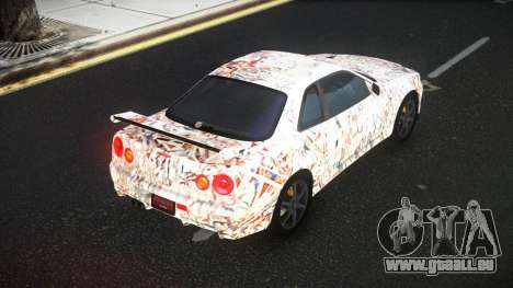 Nissan Skyline R34 Olasin S1 für GTA 4
