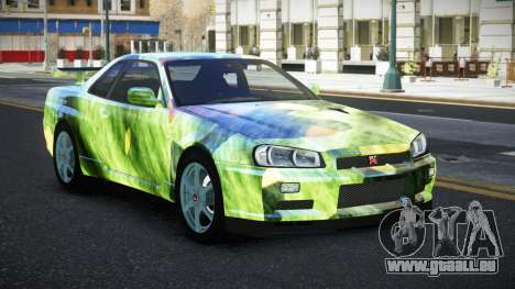 Nissan Skyline R34 Jashra S9 für GTA 4