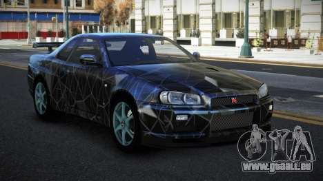 Nissan Skyline R34 Jashra S4 für GTA 4