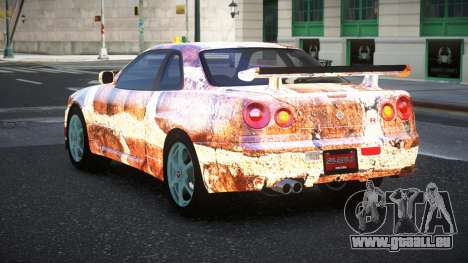 Nissan Skyline R34 Jashra S6 pour GTA 4