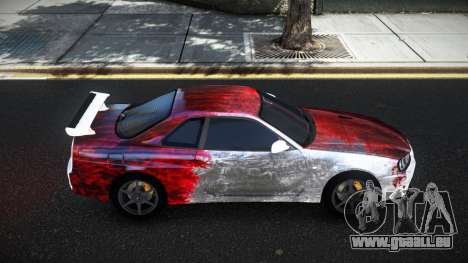 Nissan Skyline R34 Olasin S10 für GTA 4