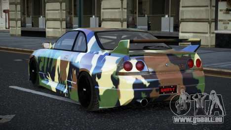 Nissan Skyline R33 GT-R Baslly S13 pour GTA 4