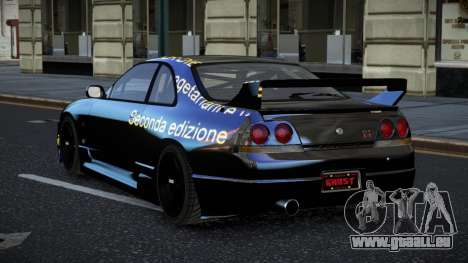 Nissan Skyline R33 GT-R Baslly S10 pour GTA 4