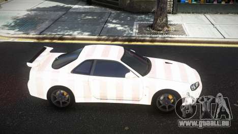 Nissan Skyline R34 Olasin S13 für GTA 4