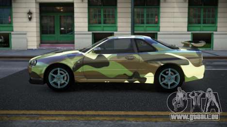 Nissan Skyline R34 Jashra S11 für GTA 4