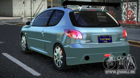 Peugeot 206 Cuxen für GTA 4
