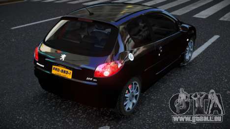 Peugeot 206 Jutufelu für GTA 4