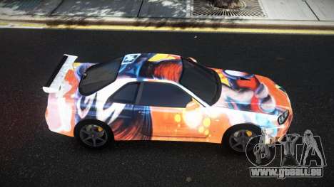Nissan Skyline R34 Olasin S5 für GTA 4