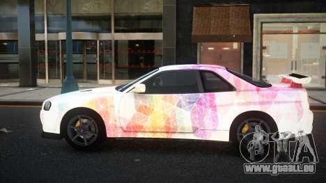 Nissan Skyline R34 Olasin S12 pour GTA 4