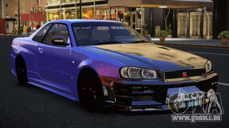 Nissan Skyline R34 Cijagas für GTA 4