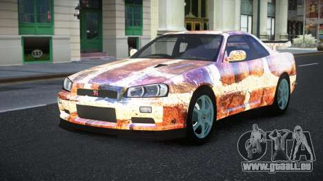 Nissan Skyline R34 Jashra S6 pour GTA 4