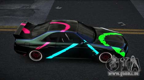 Nissan Skyline R33 Chriley S14 pour GTA 4