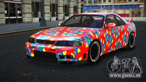 Nissan Skyline R33 Fersa S1 für GTA 4