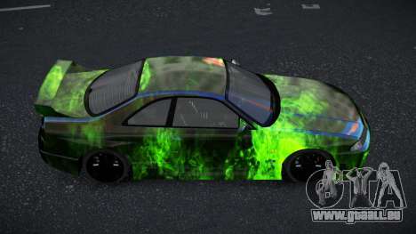 Nissan Skyline R33 GT-R Baslly S14 pour GTA 4