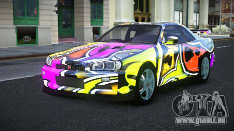 Nissan Skyline R34 Jashra S10 für GTA 4