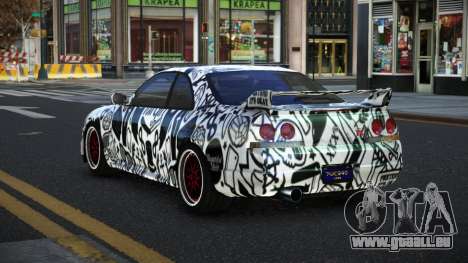 Nissan Skyline R33 Chriley S13 pour GTA 4