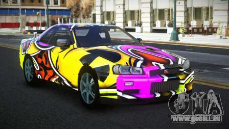 Nissan Skyline R34 Jashra S10 für GTA 4
