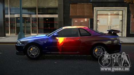 Nissan Skyline R34 Olasin S6 für GTA 4
