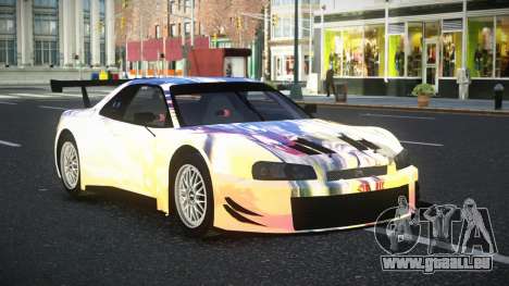 Nissan Skyline R34 Japhli S14 pour GTA 4