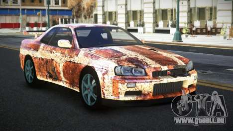 Nissan Skyline R34 Jashra S6 pour GTA 4
